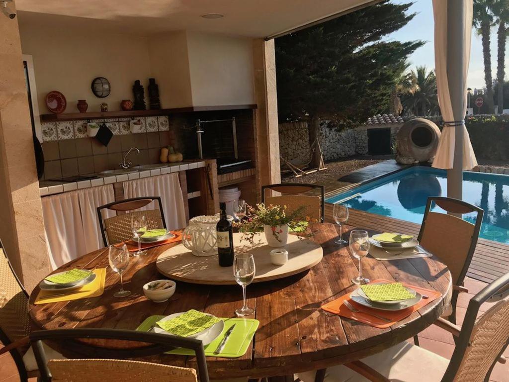 Villa Victoria Sa Caleta Buitenkant foto